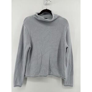 Ralph‎ Lauren Women's Pullover Gray Sweater Size L Red/Green Tag Rare VTG